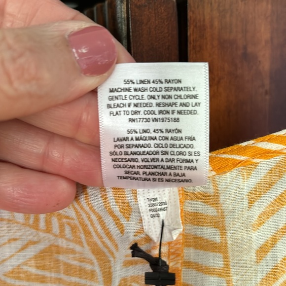 NWT Shade and Shore Tie Front Long Sleeve Swimsuit Coverup - Picture 7 of 7